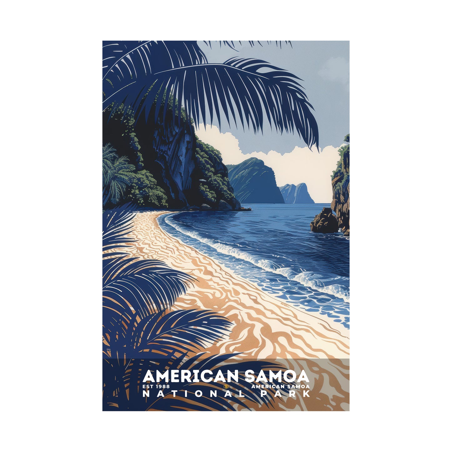 American Samoa National Park Poster | S19
