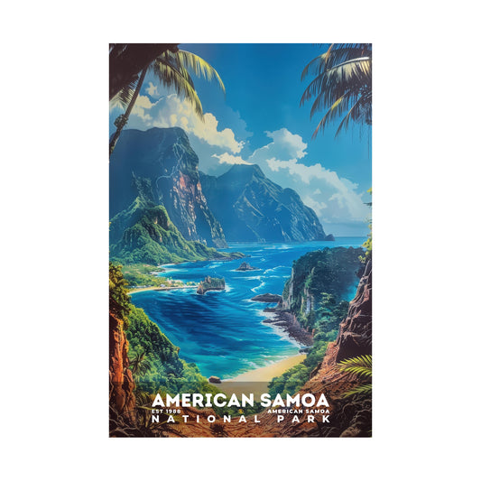 American Samoa National Park Poster | S16