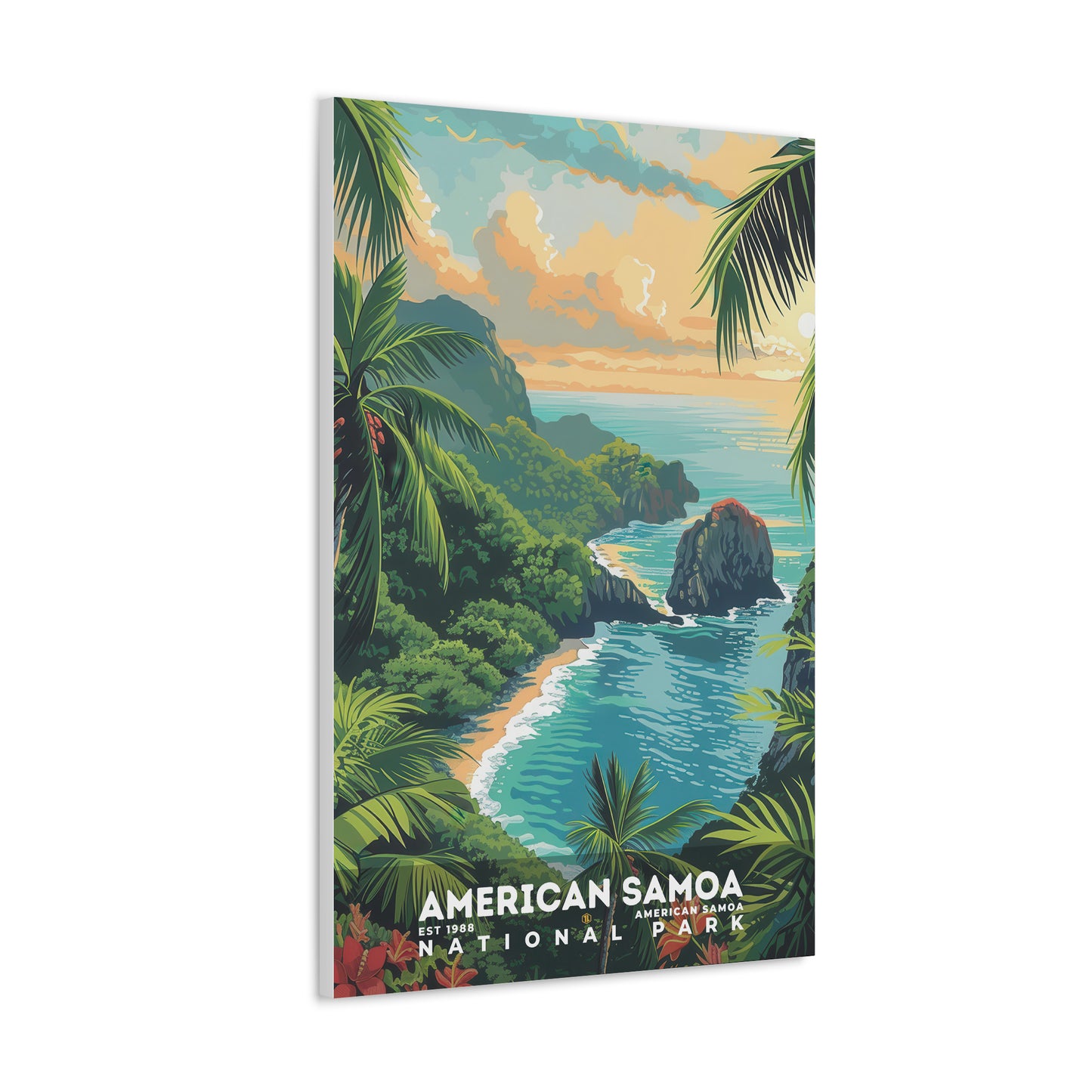 American Samoa National Park Poster | S11