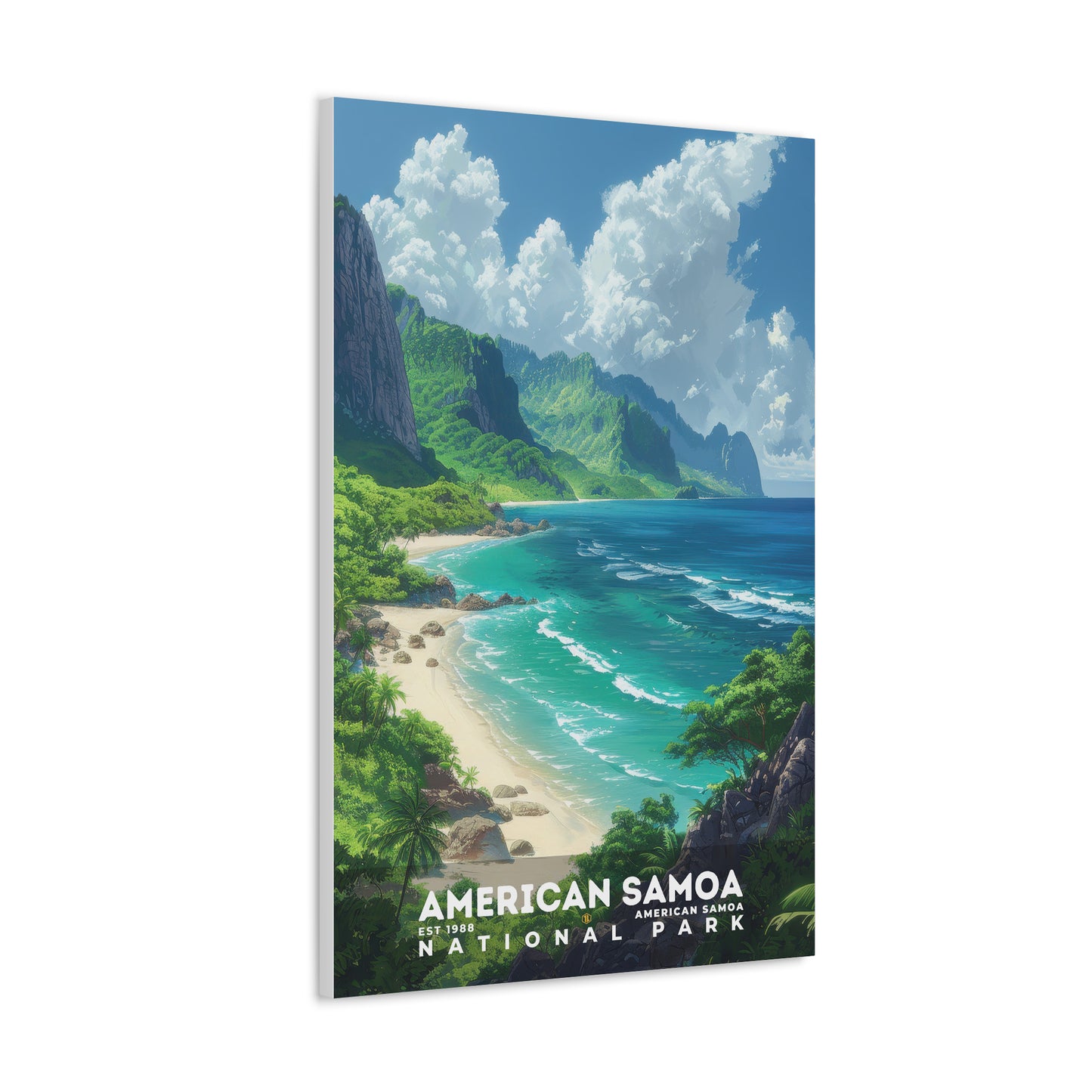 American Samoa National Park Poster | S13