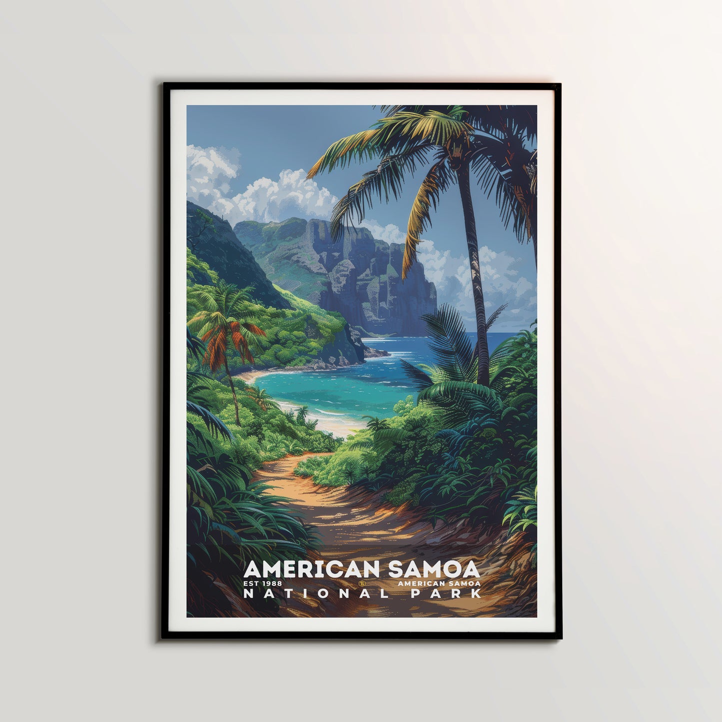 American Samoa National Park Poster | S18