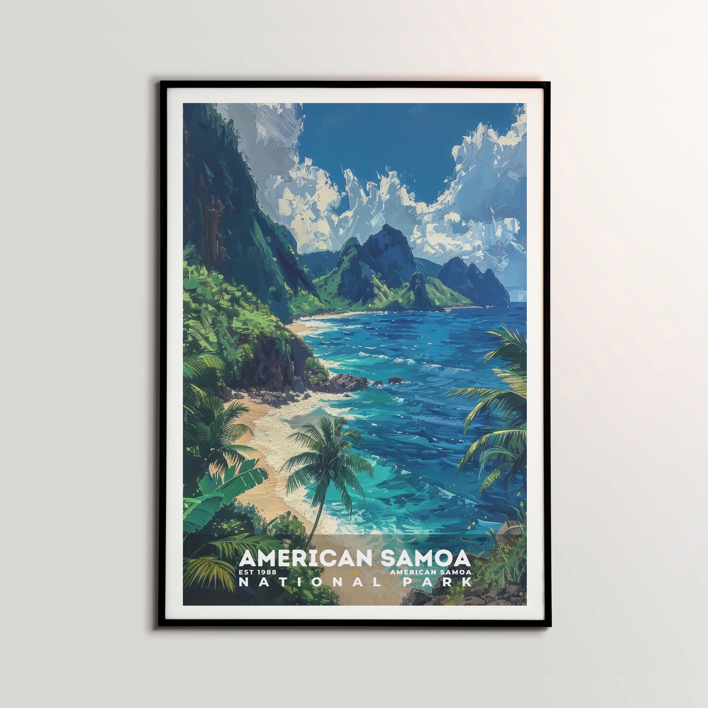 American Samoa National Park Poster | S14