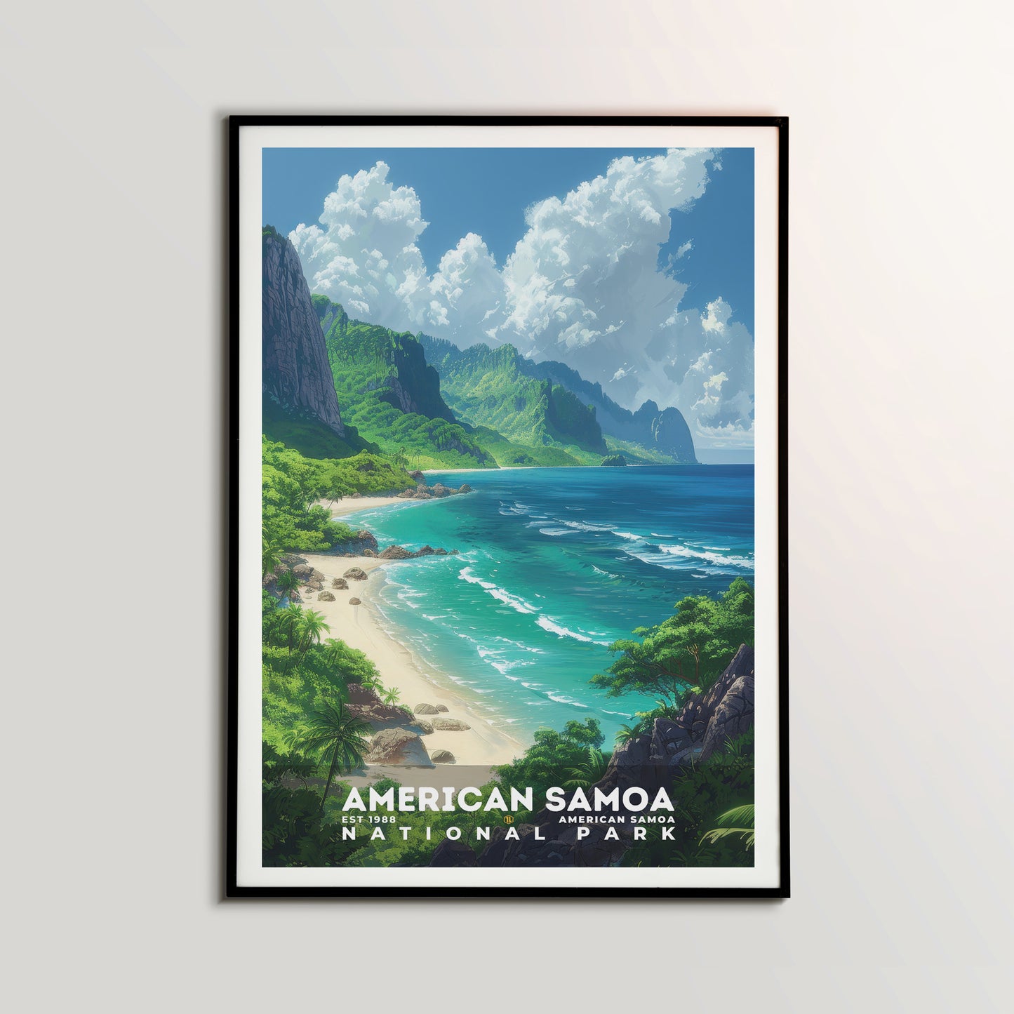 American Samoa National Park Poster | S13