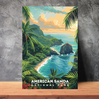 American Samoa National Park Poster | S11