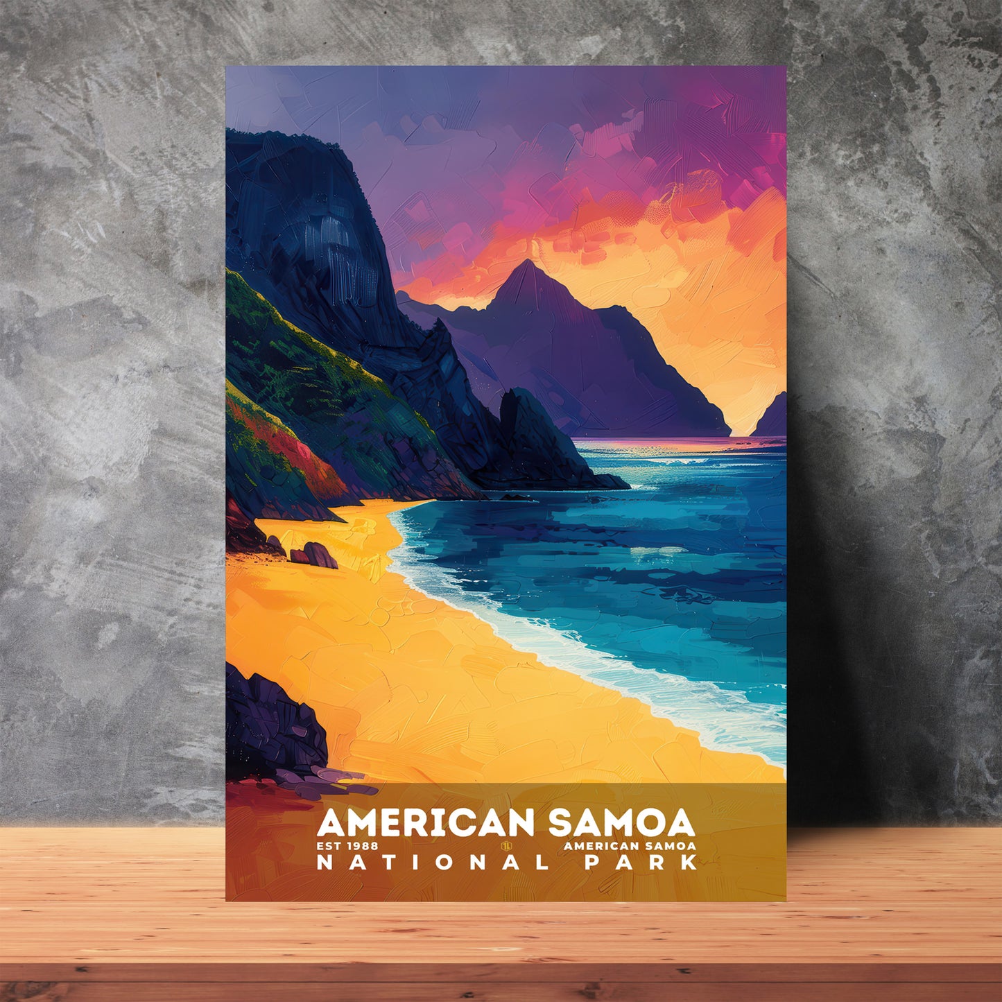 American Samoa National Park Poster | S20