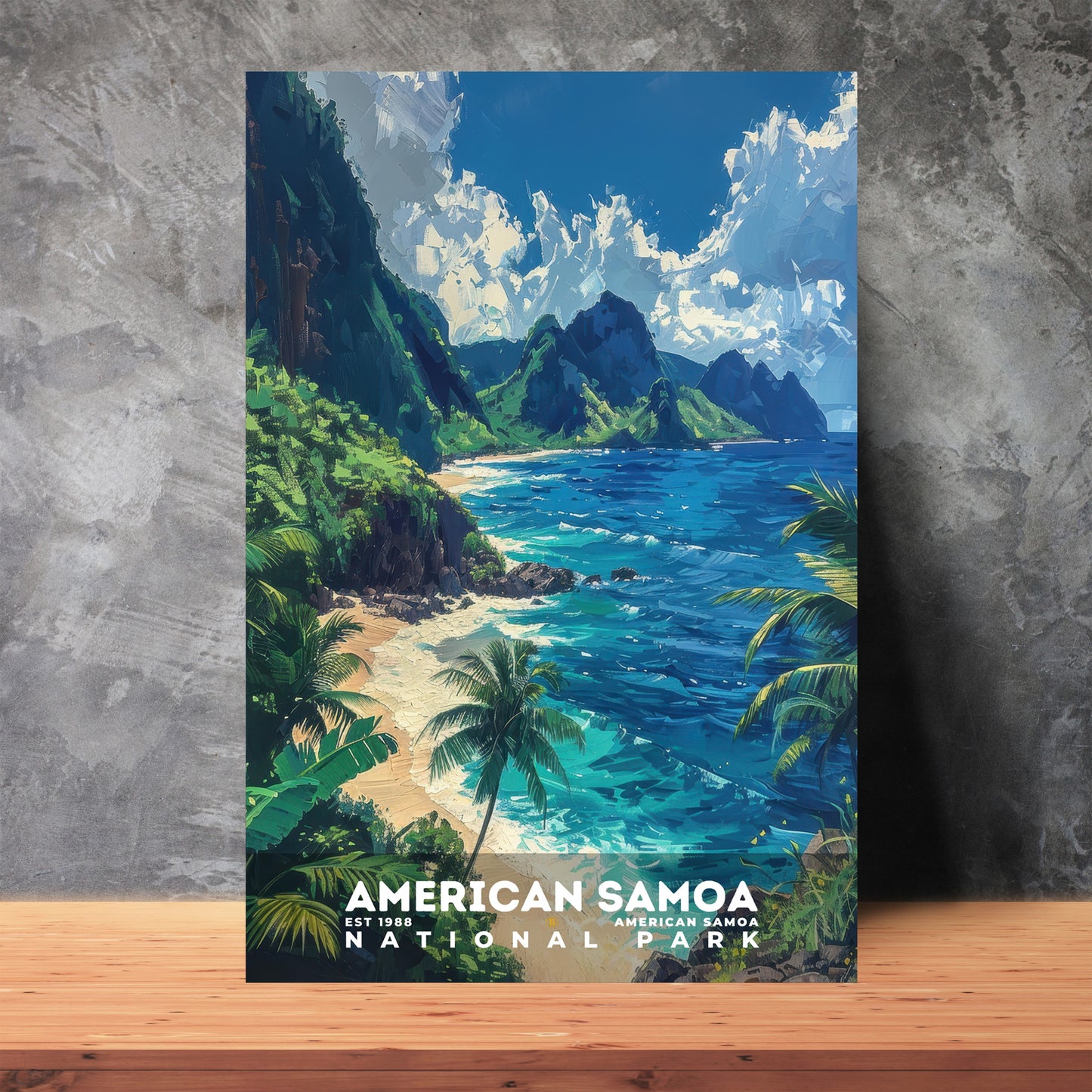 American Samoa National Park Poster | S14