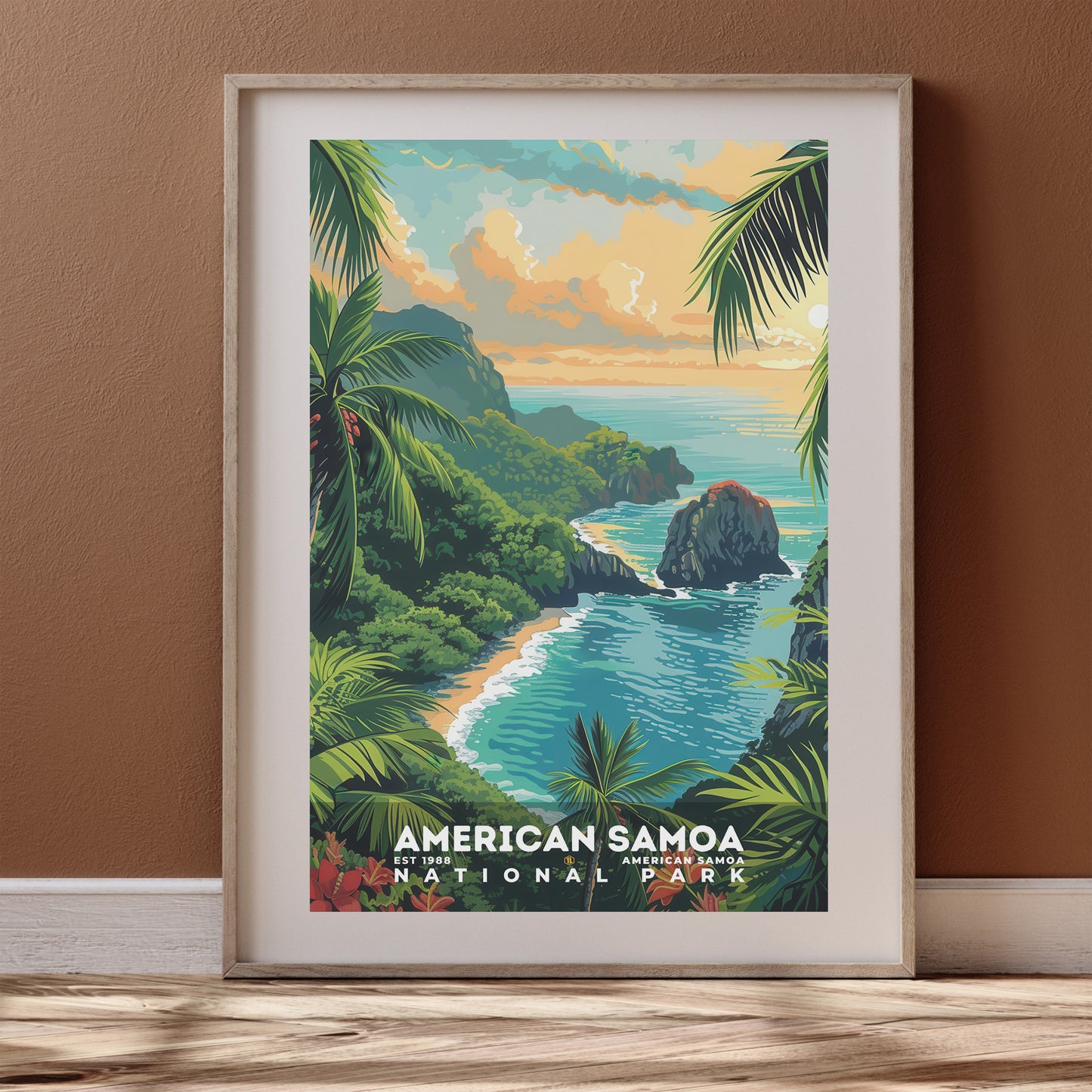 American Samoa National Park Poster | S11