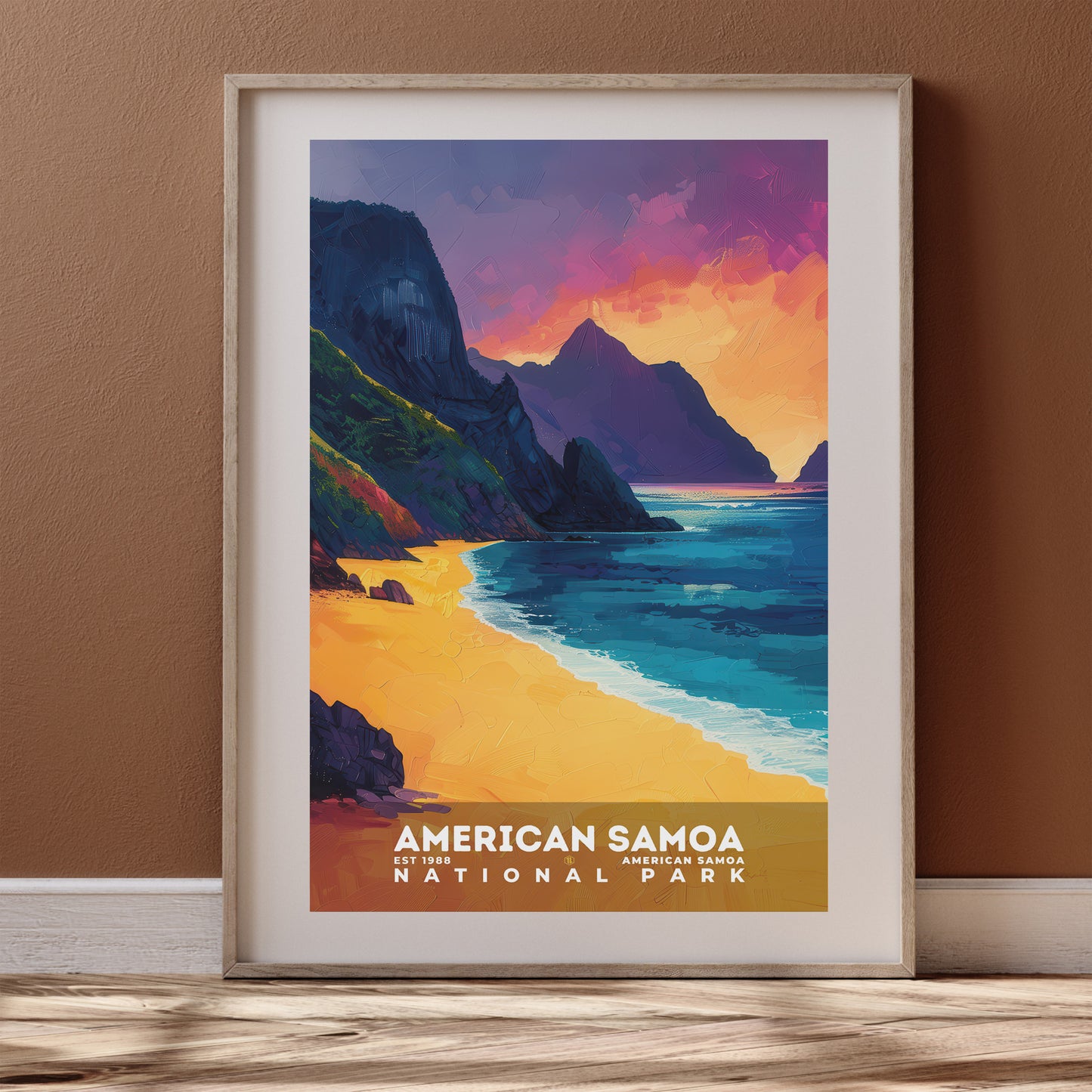 American Samoa National Park Poster | S20