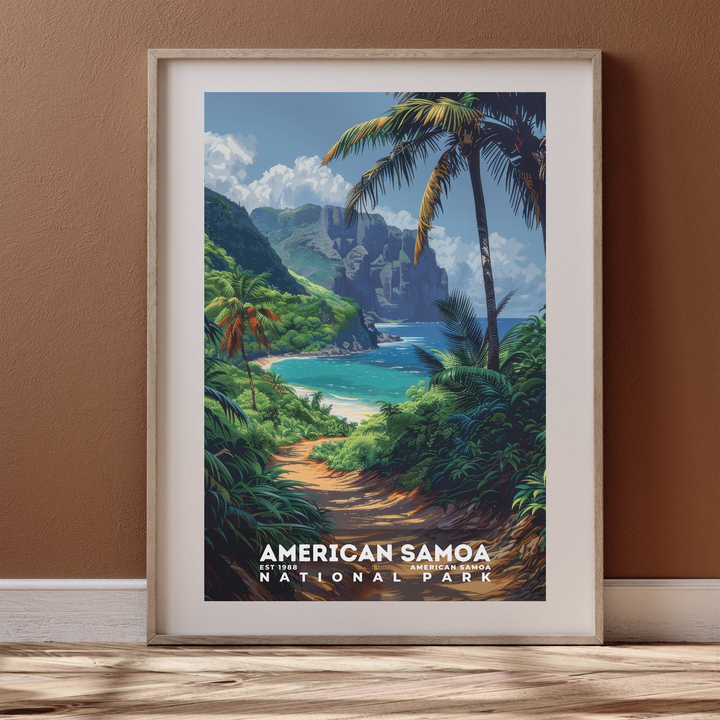 American Samoa National Park Poster | S18