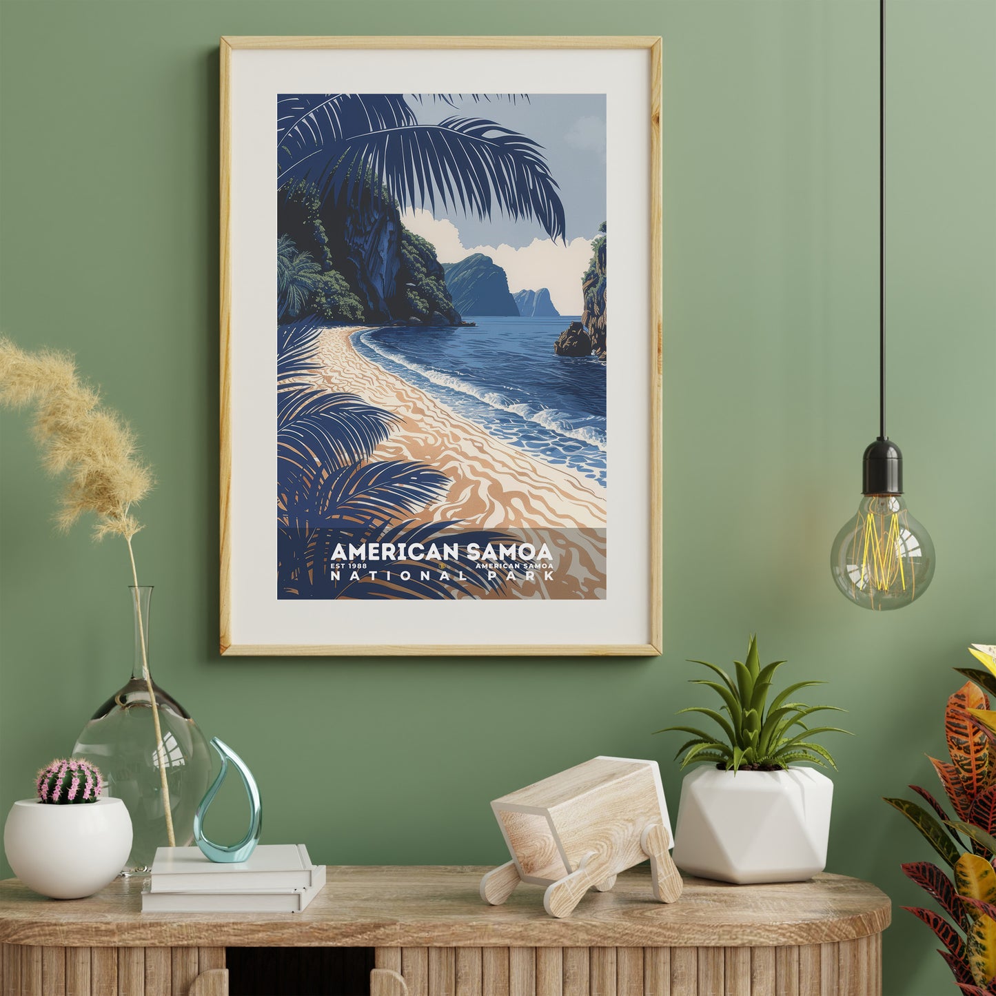 American Samoa National Park Poster | S19