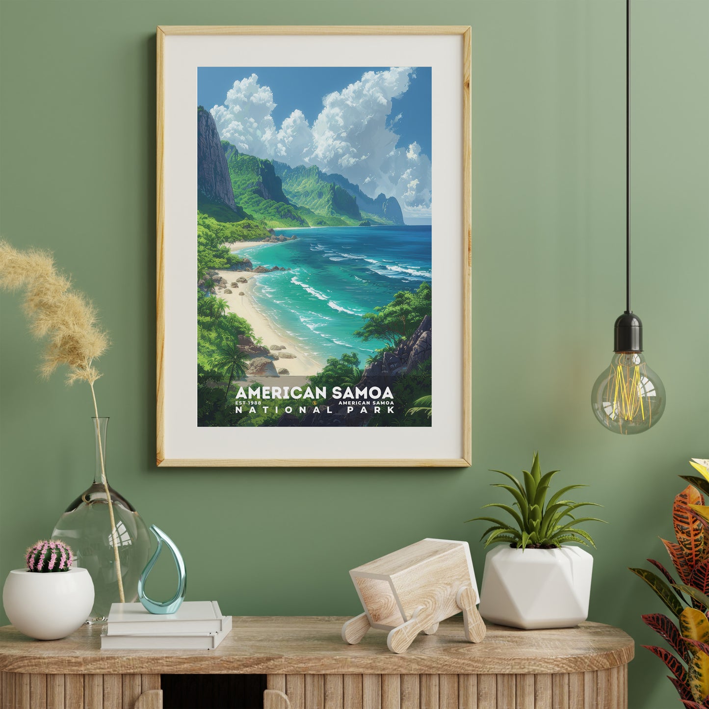 American Samoa National Park Poster | S13