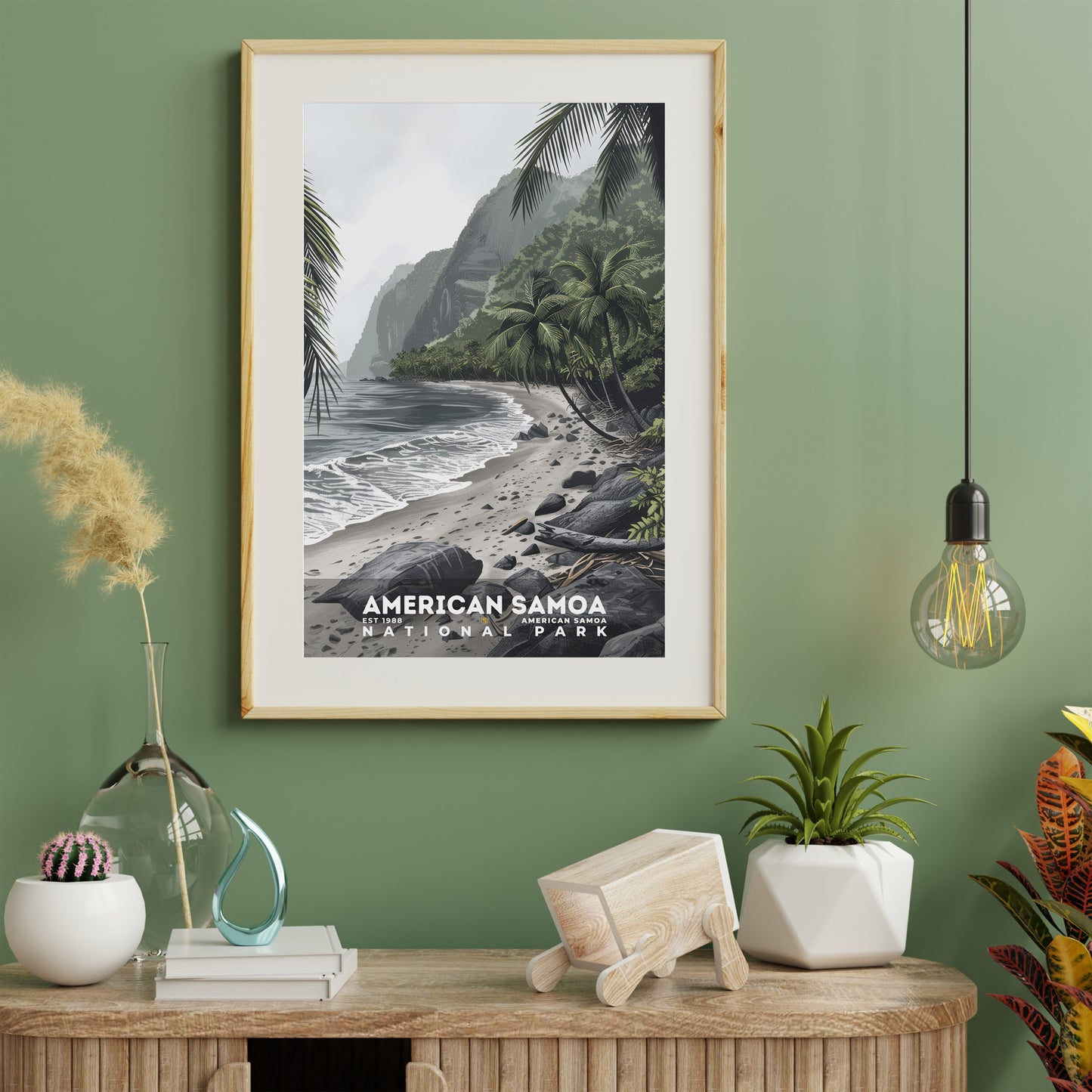 American Samoa National Park Poster | S17