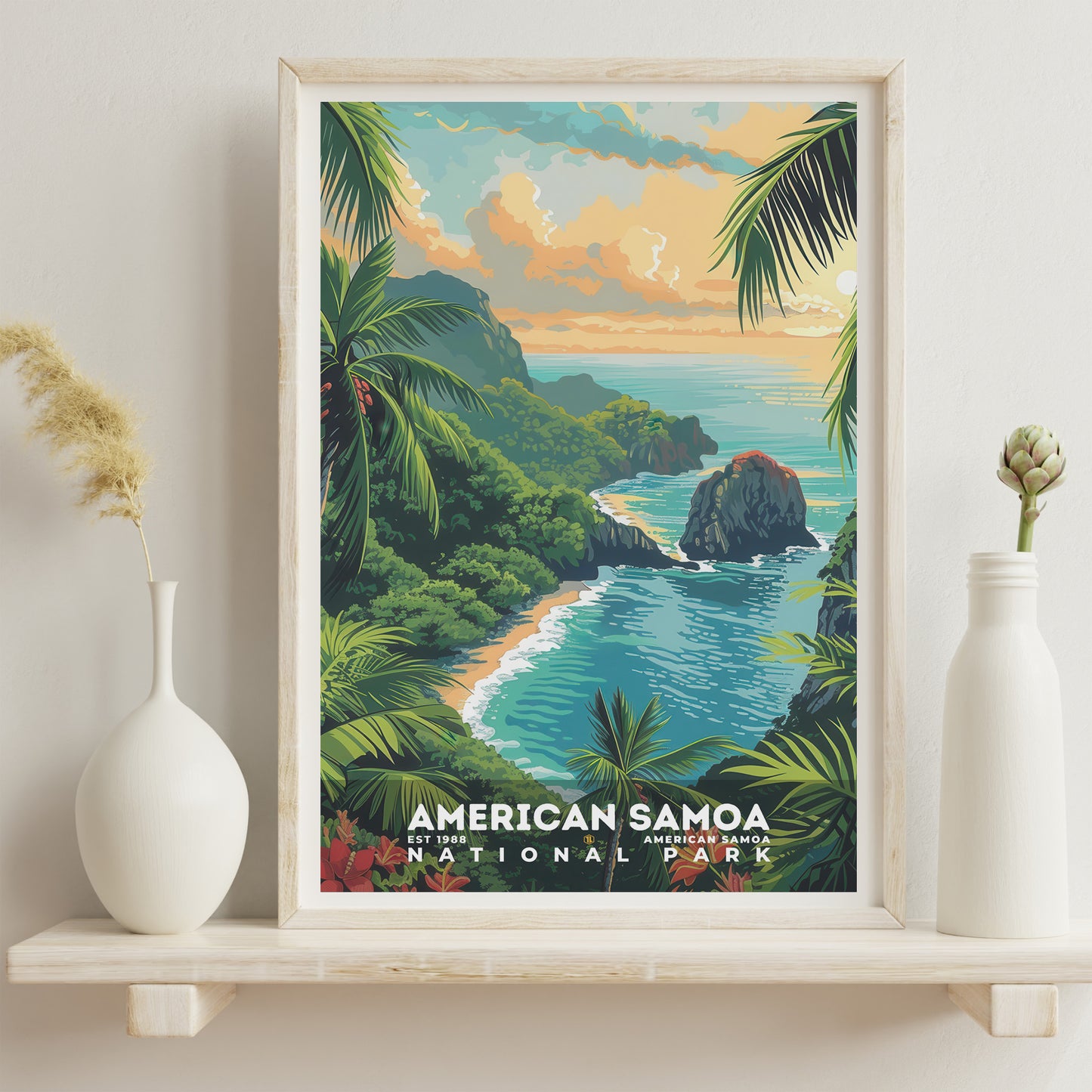 American Samoa National Park Poster | S11