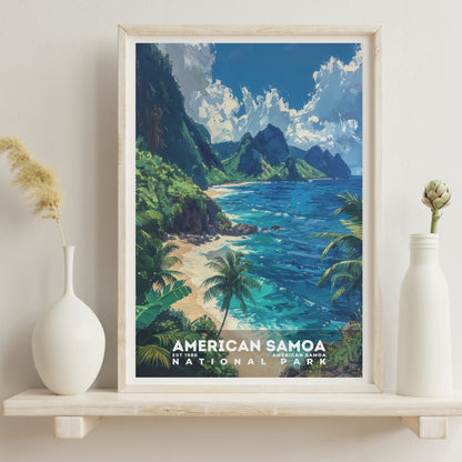 American Samoa National Park Poster | S14