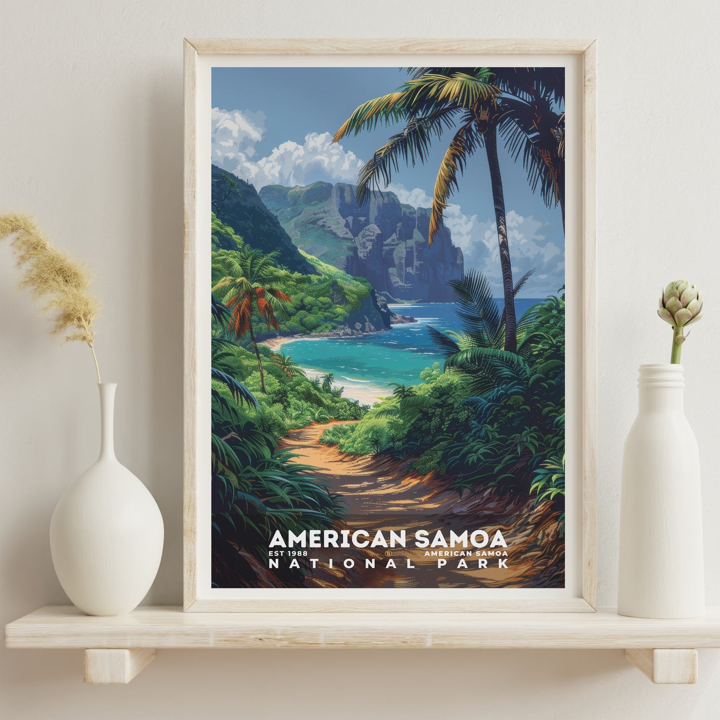 American Samoa National Park Poster | S18