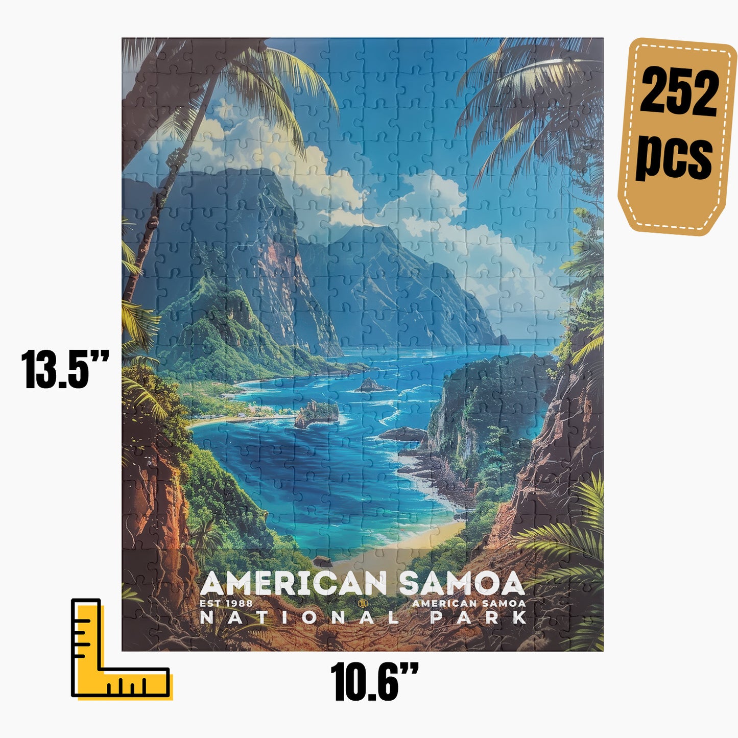 American Samoa National Park Puzzle | S16