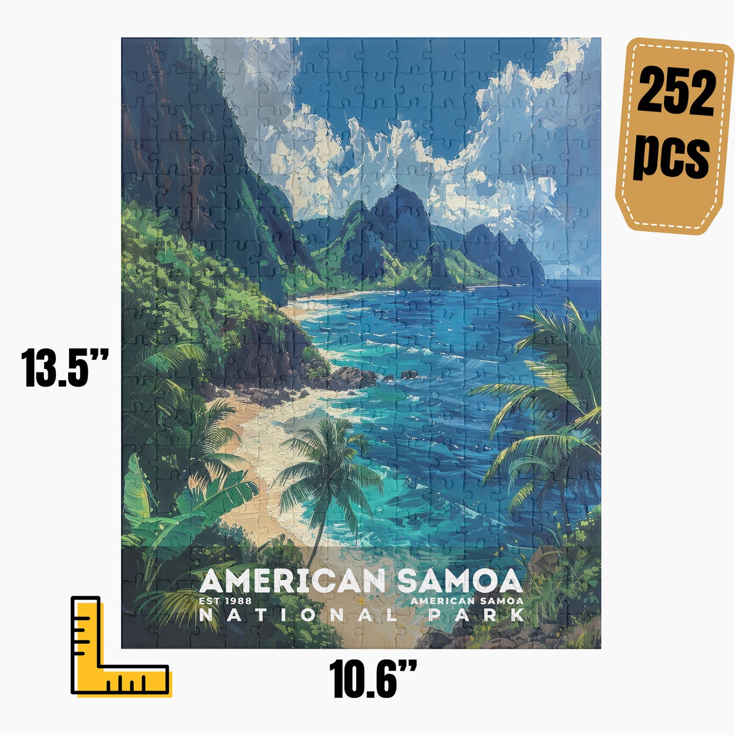 American Samoa National Park Puzzle | S14