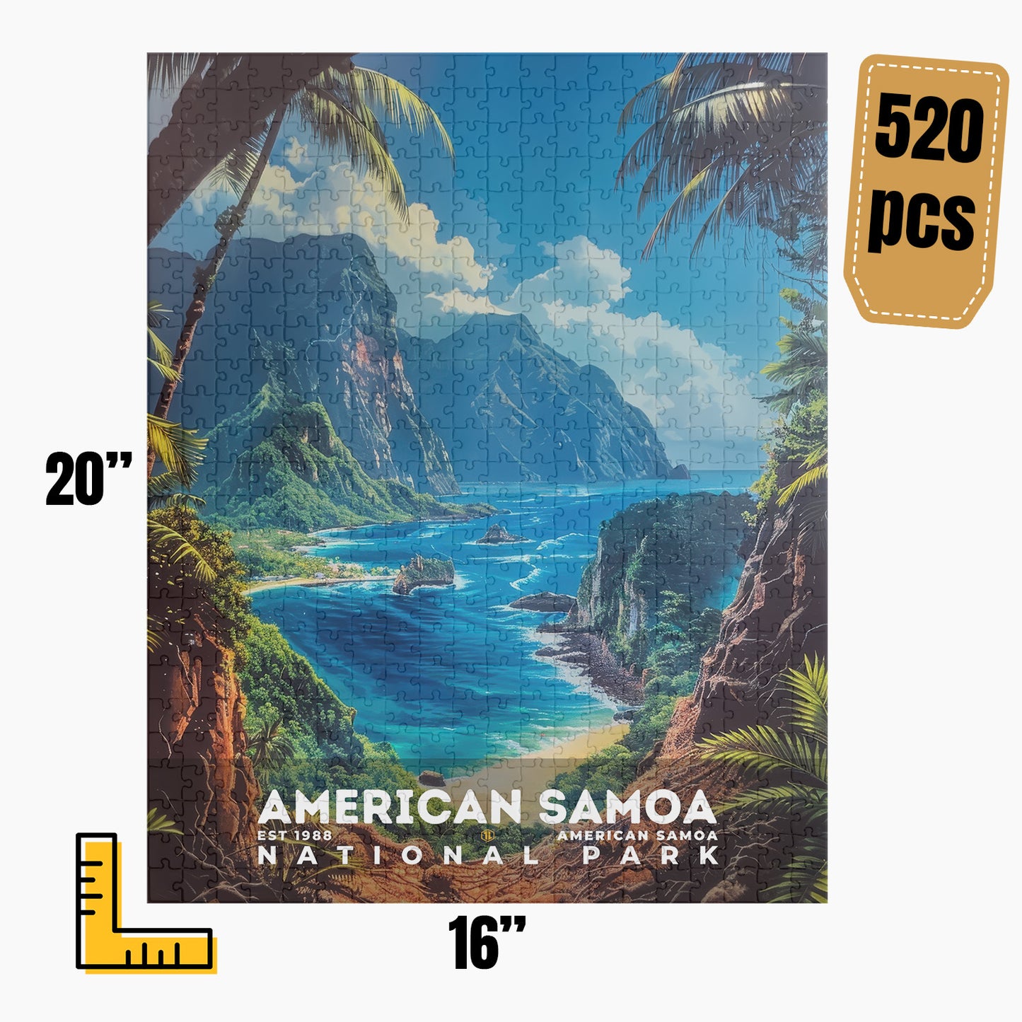 American Samoa National Park Puzzle | S16