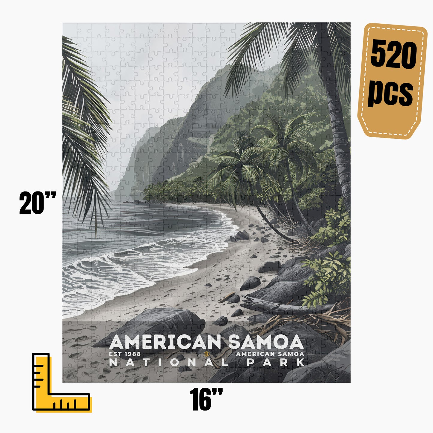 American Samoa National Park Puzzle | S17