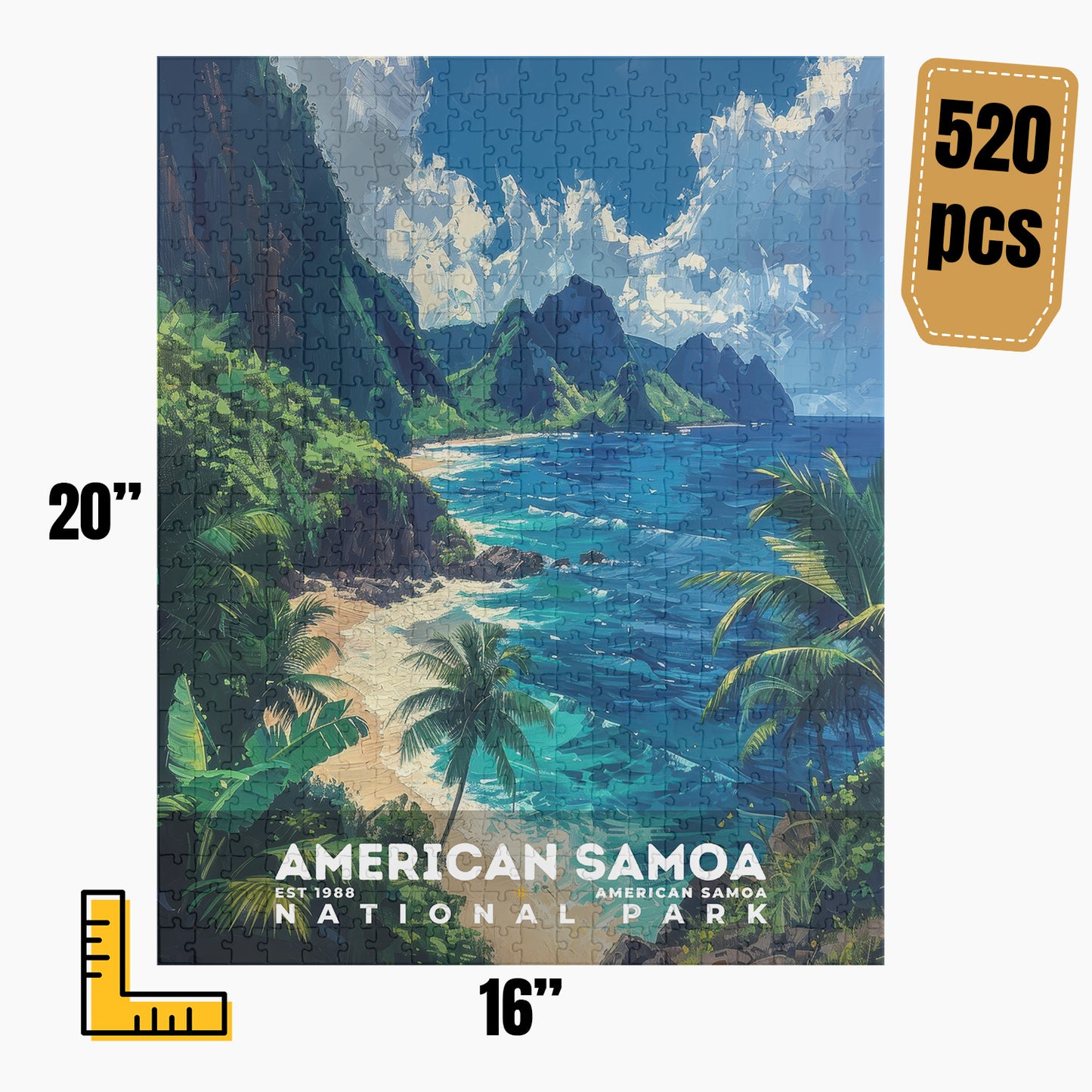 American Samoa National Park Puzzle | S14