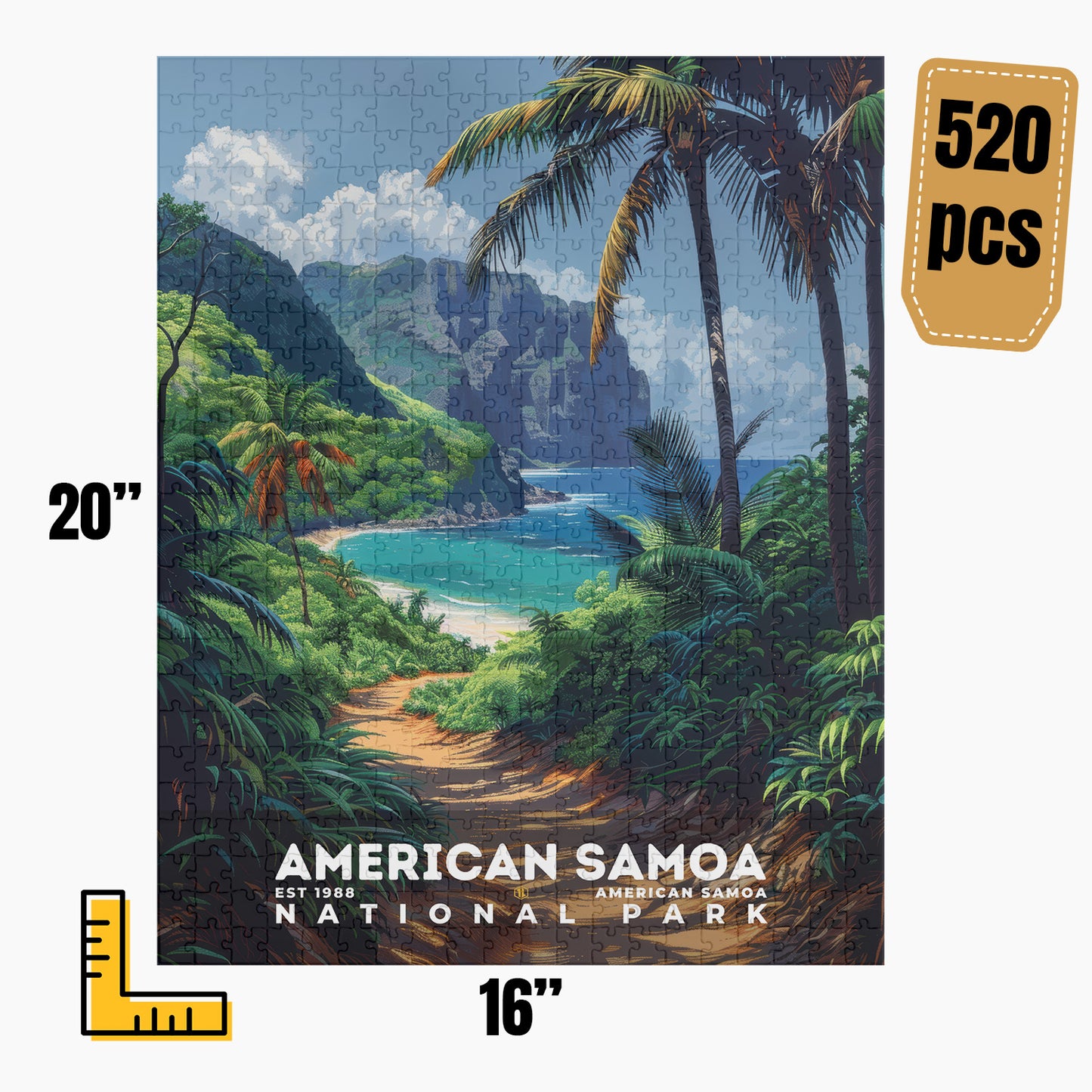 American Samoa National Park Puzzle | S18
