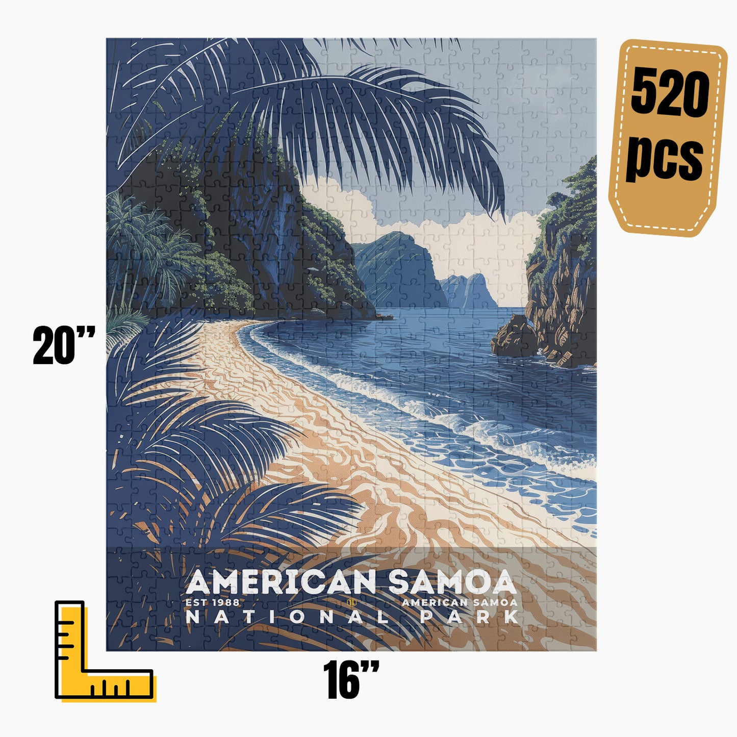 American Samoa National Park Puzzle | S19
