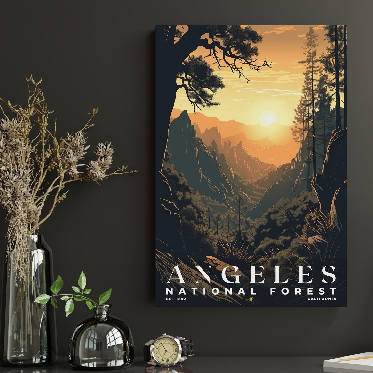 Angeles National Forest Poster | S01