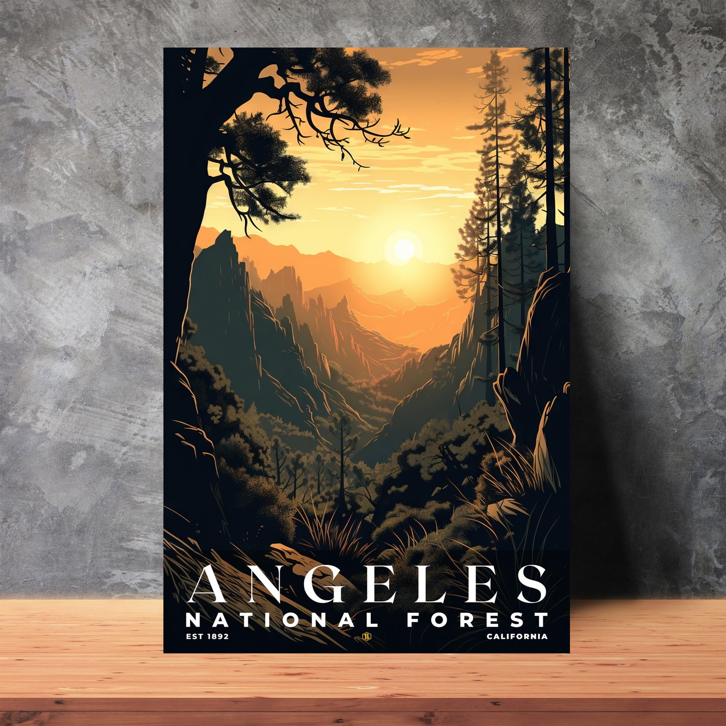 Angeles National Forest Poster | S01