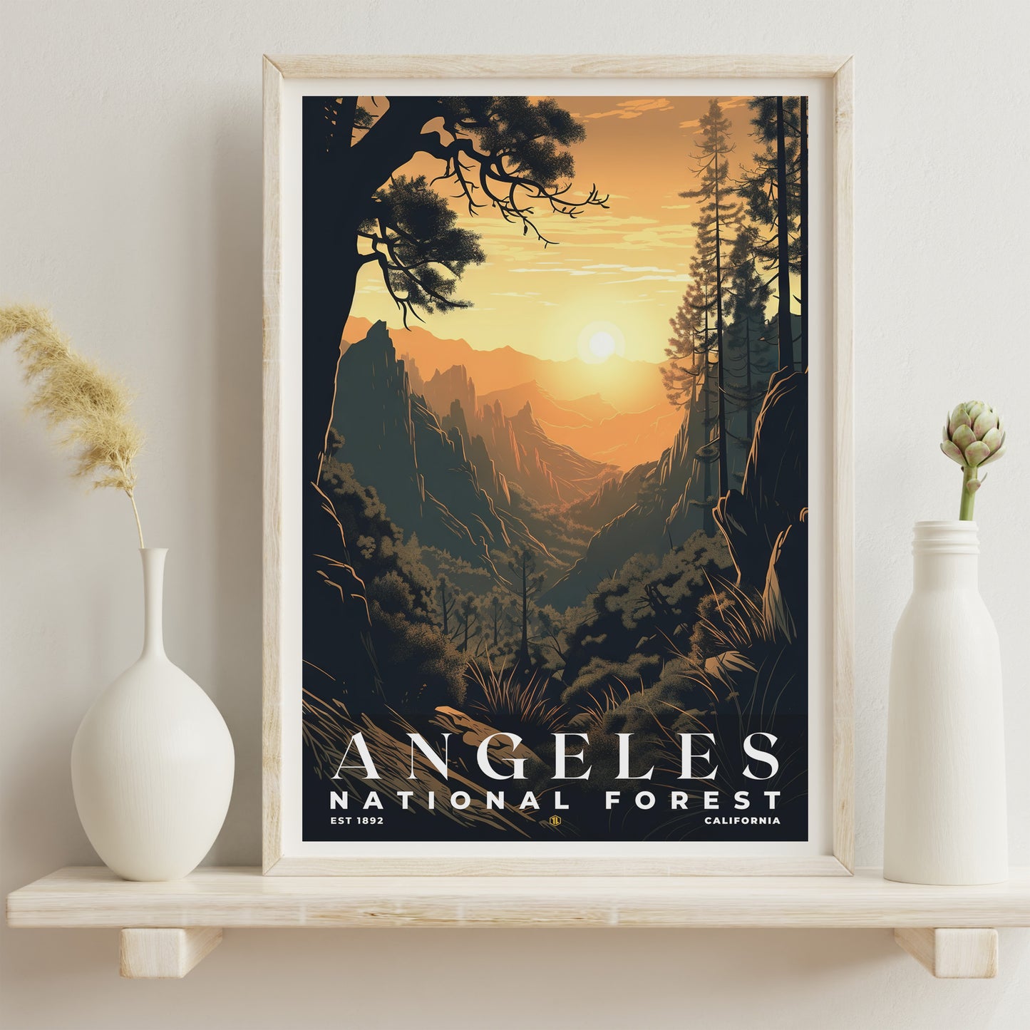 Angeles National Forest Poster | S01