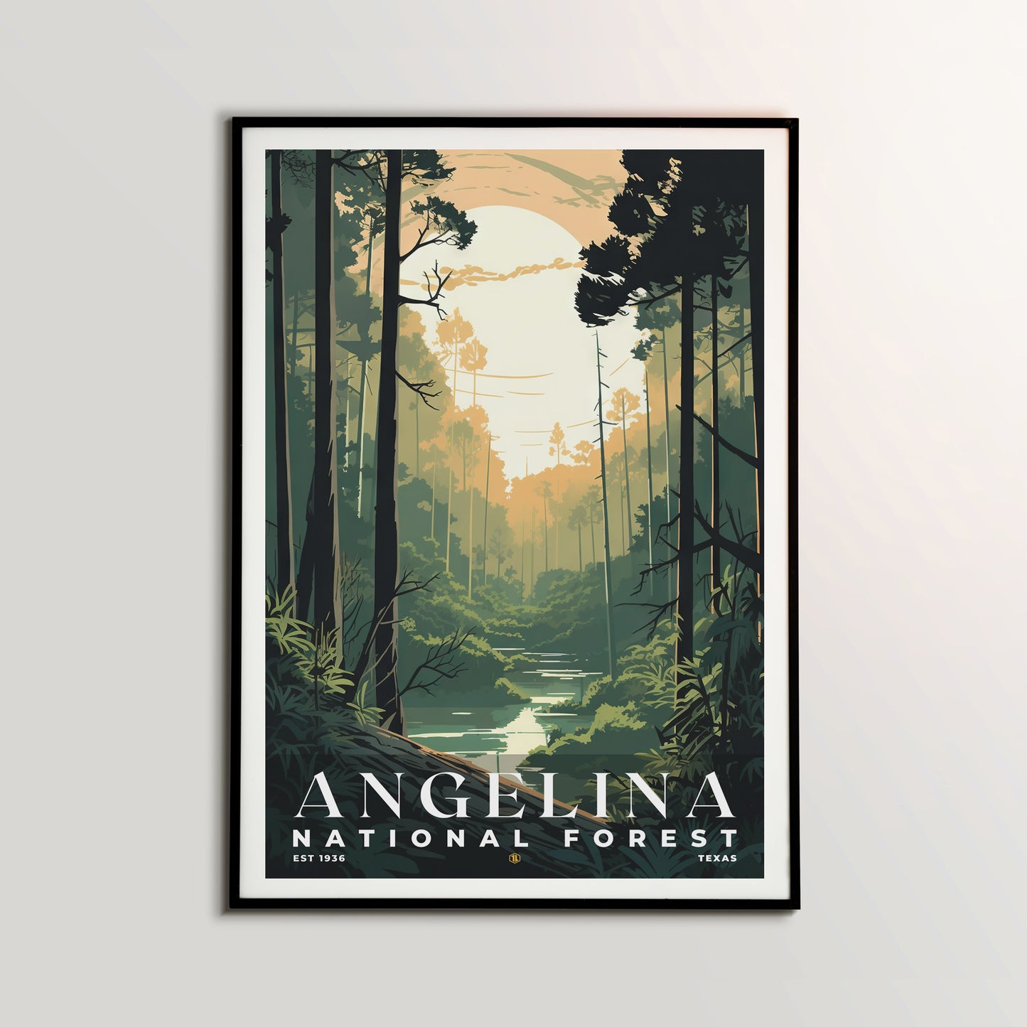 Angelina National Forest Poster | S01