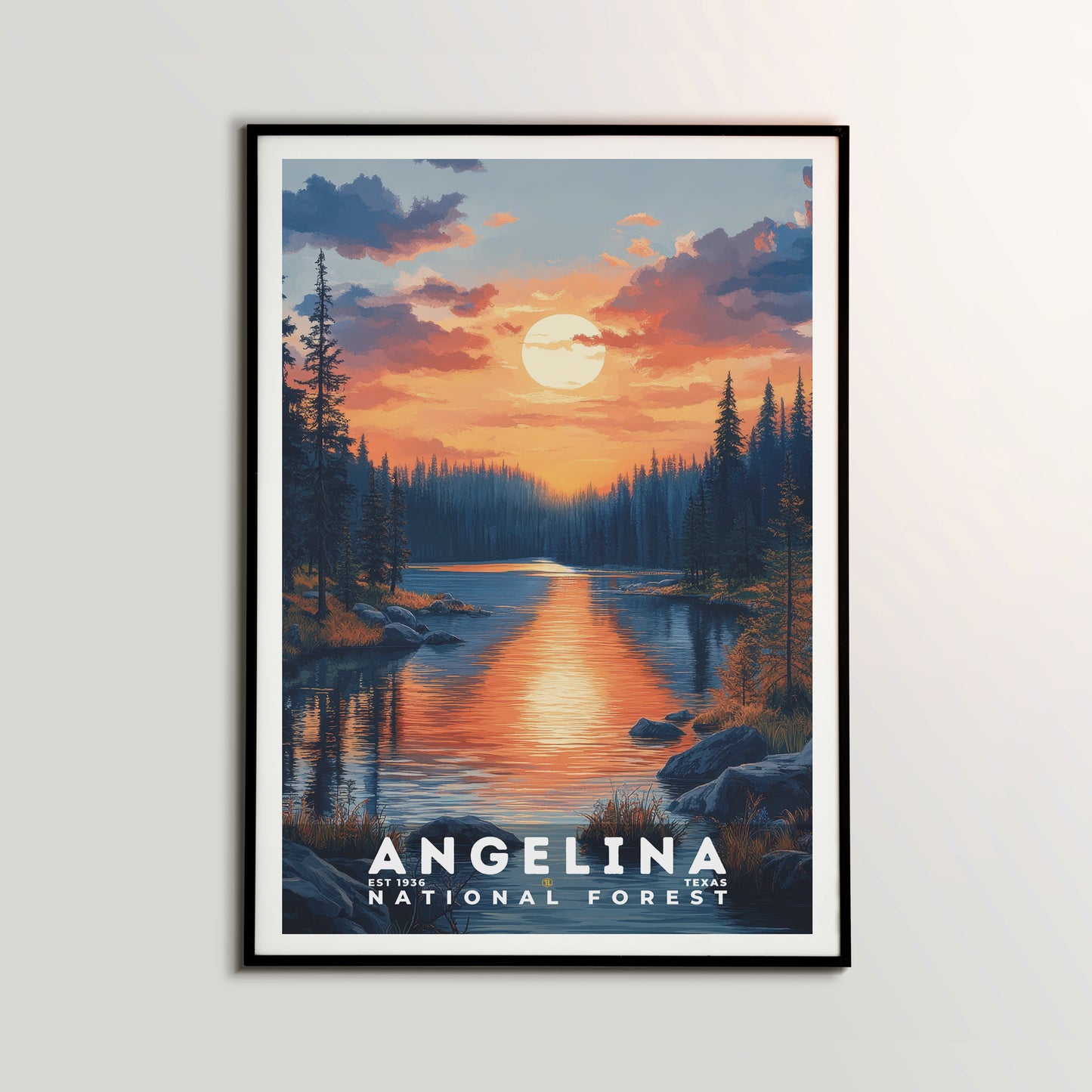 Angelina National Forest Poster | S02