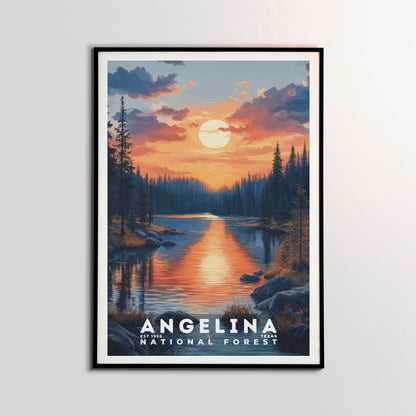Angelina National Forest Poster | S02