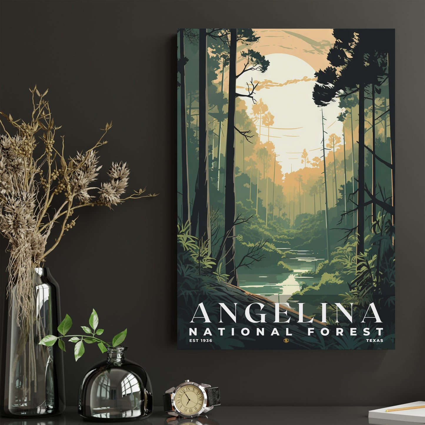 Angelina National Forest Poster | S01