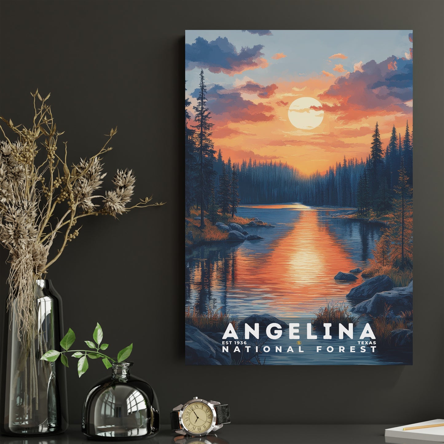 Angelina National Forest Poster | S02