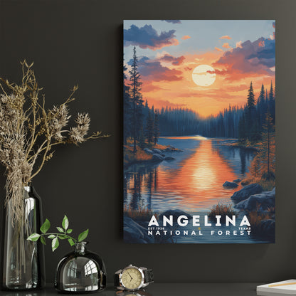 Angelina National Forest Poster | S02