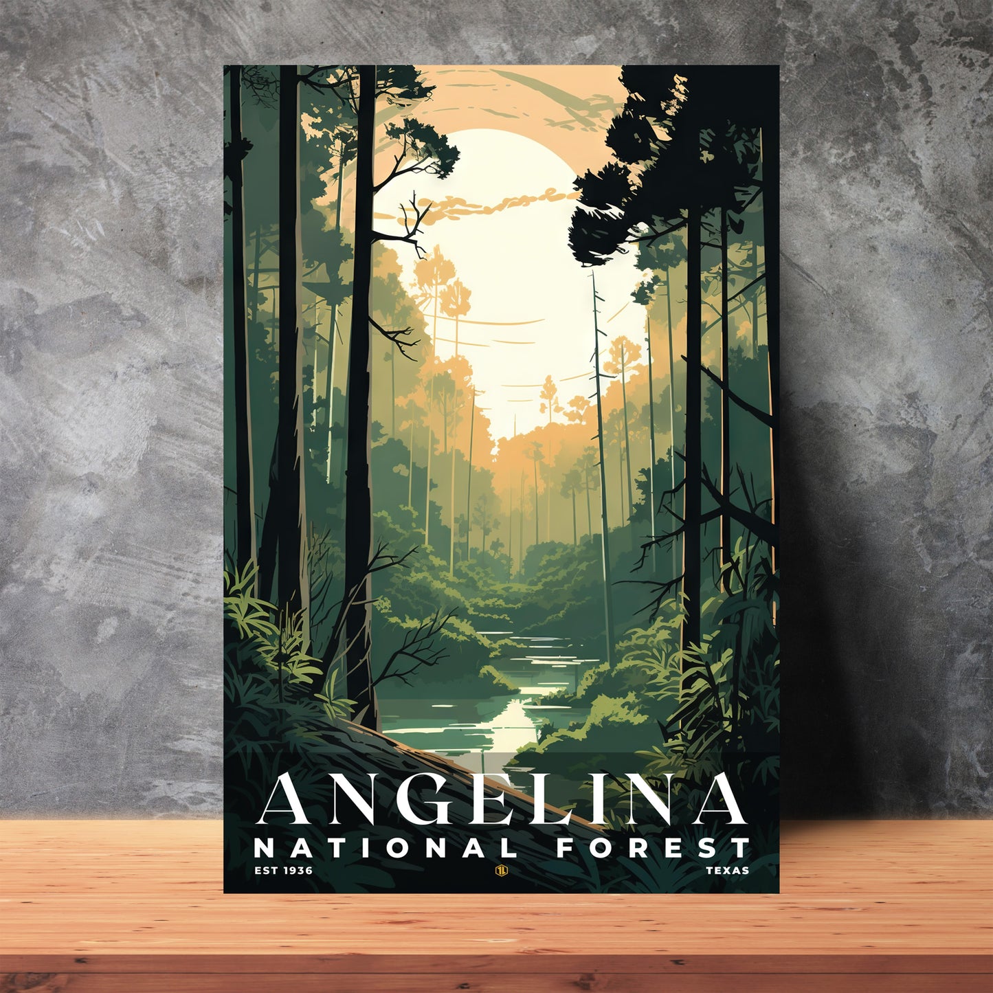 Angelina National Forest Poster | S01