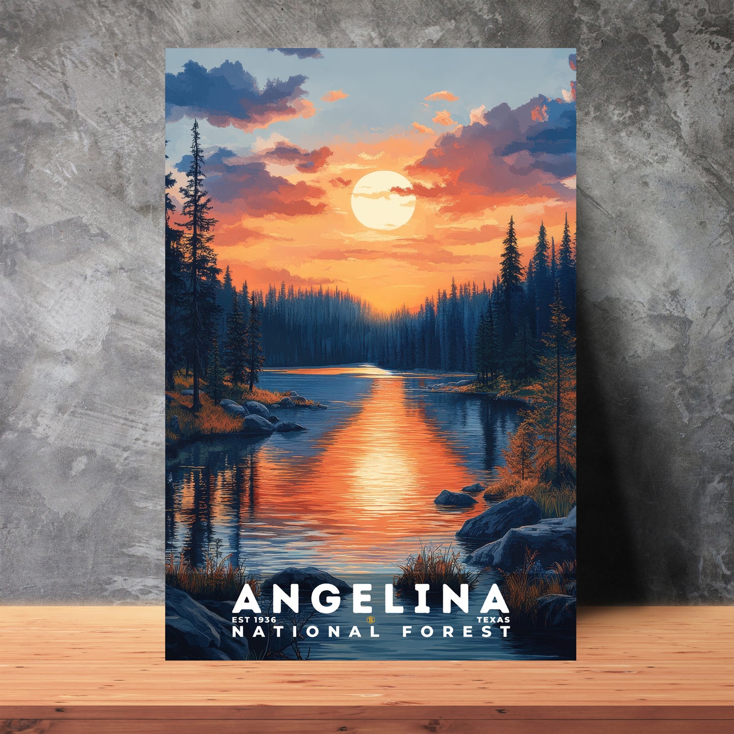 Angelina National Forest Poster | S02