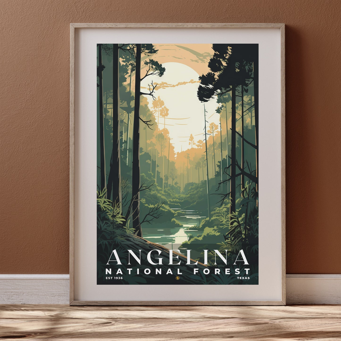 Angelina National Forest Poster | S01
