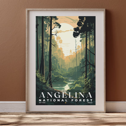 Angelina National Forest Poster | S01