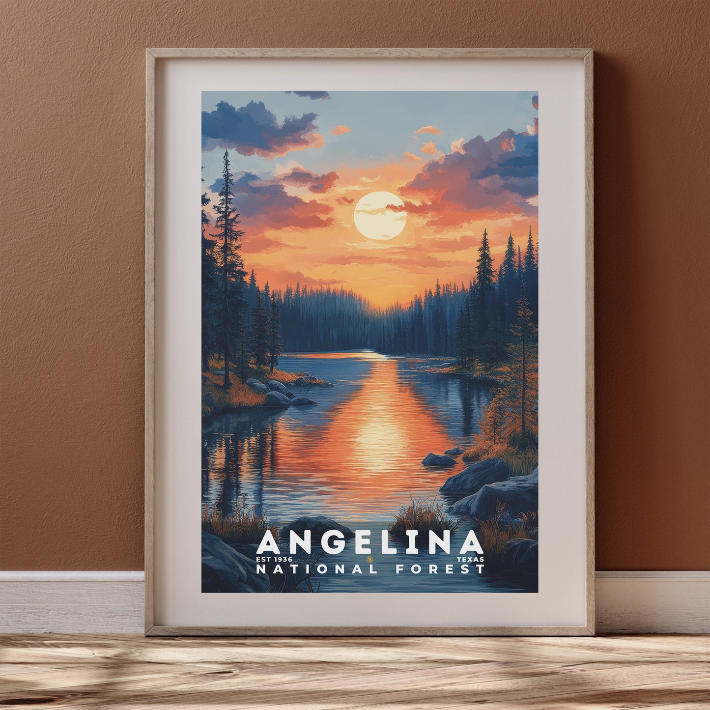 Angelina National Forest Poster | S02
