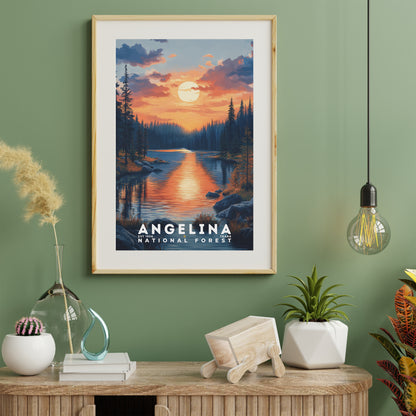 Angelina National Forest Poster | S02