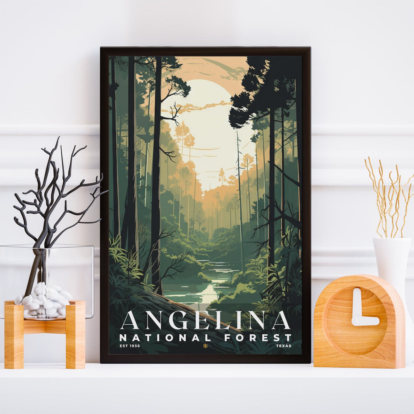 Angelina National Forest Poster | S01