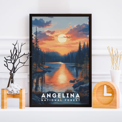 Angelina National Forest Poster | S02