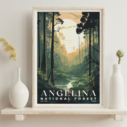 Angelina National Forest Poster | S01