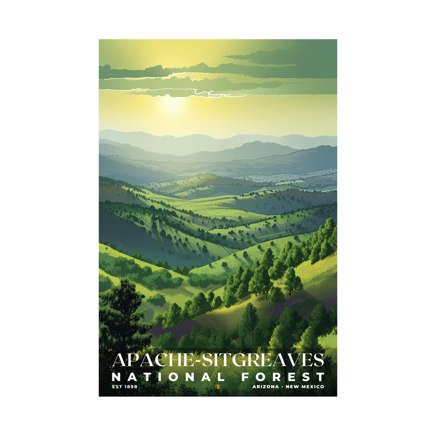 Apache-Sitgreaves National Forest Poster | S01