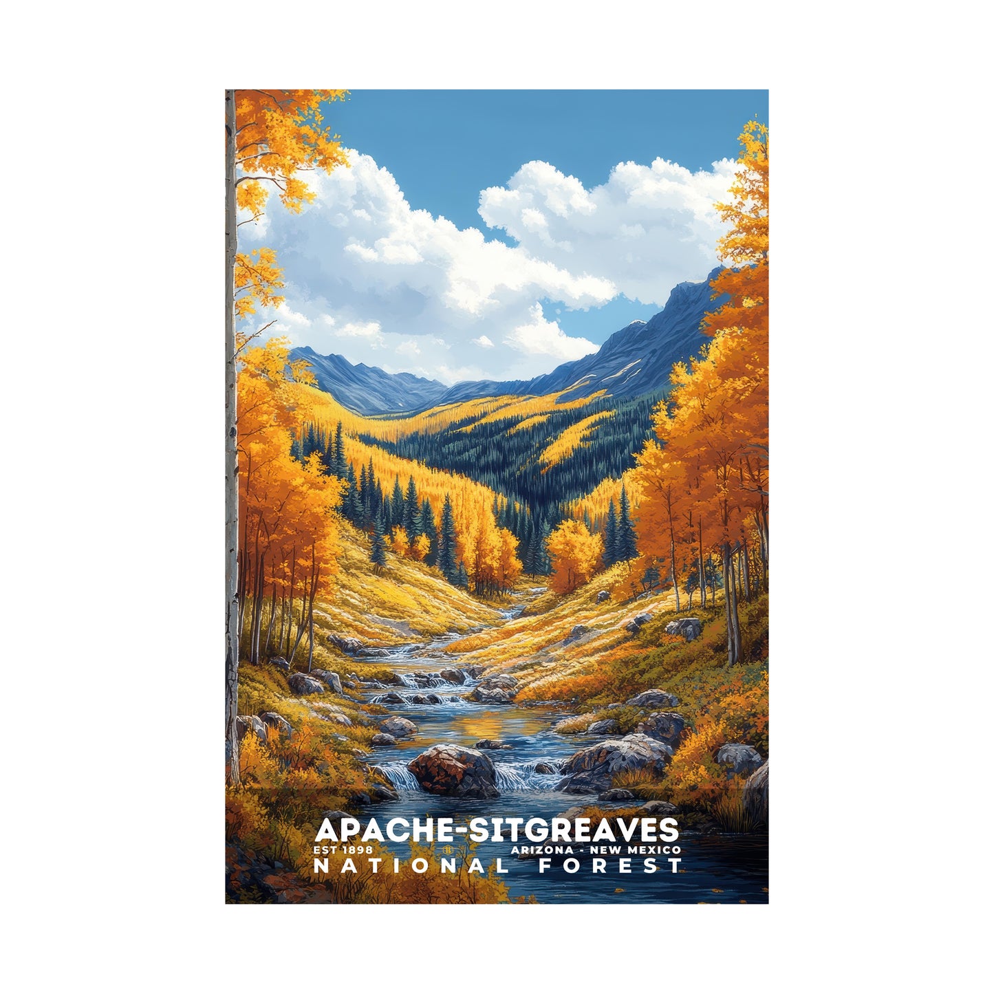 Apache-Sitgreaves National Forest Poster | S02