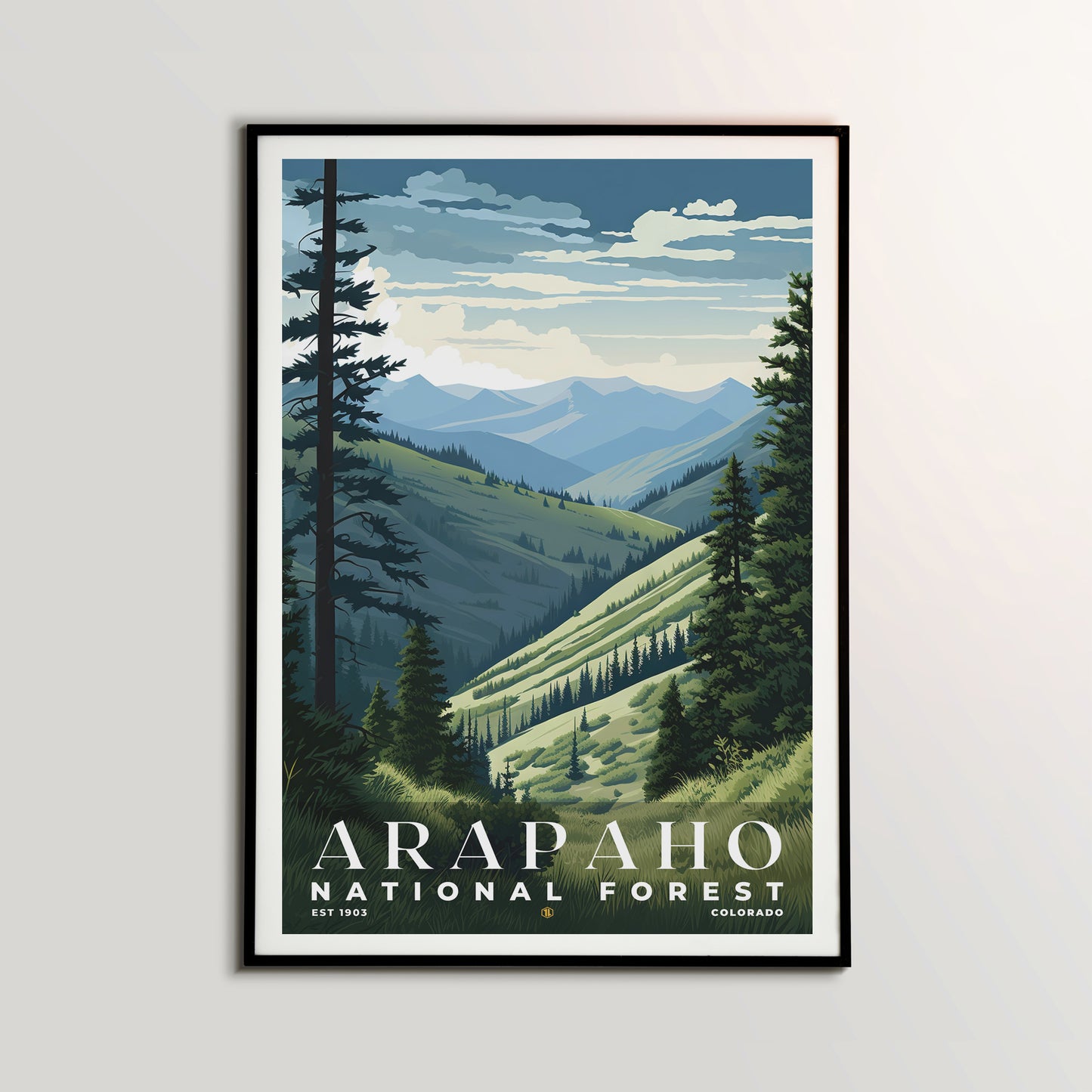 Arapaho National Forest Poster | S01