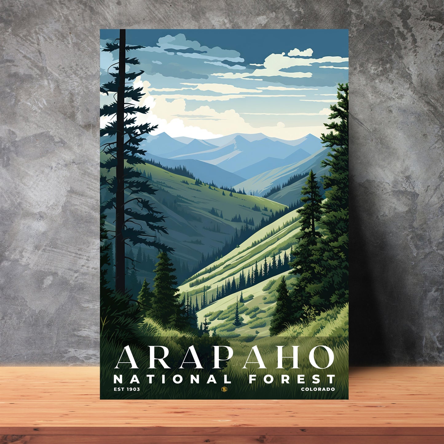 Arapaho National Forest Poster | S01