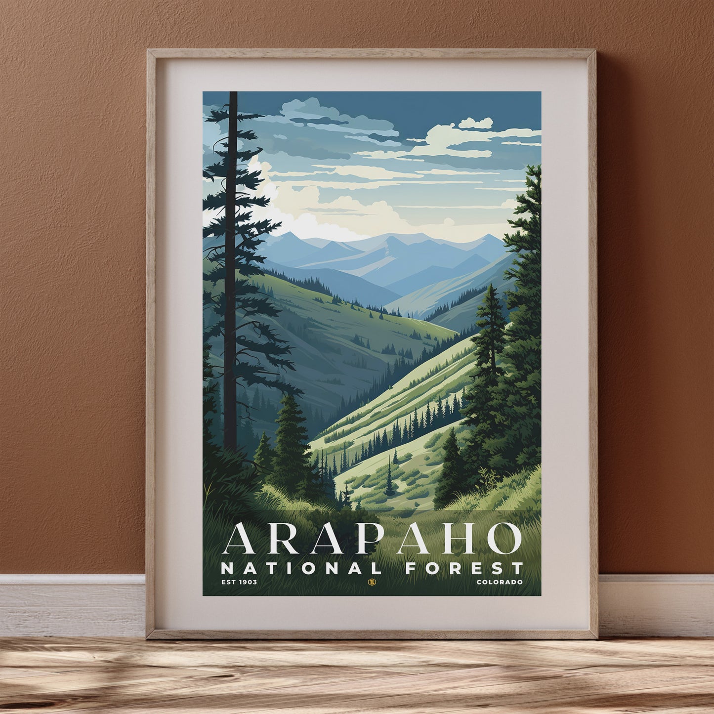 Arapaho National Forest Poster | S01