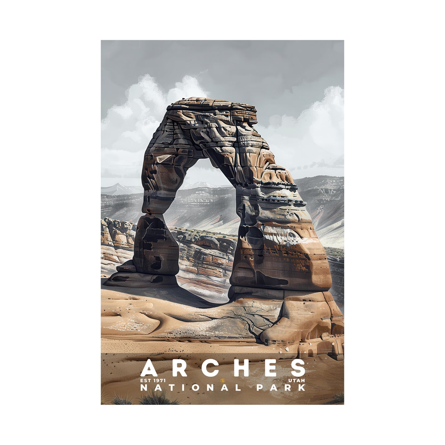 Arches National Park Poster | S17